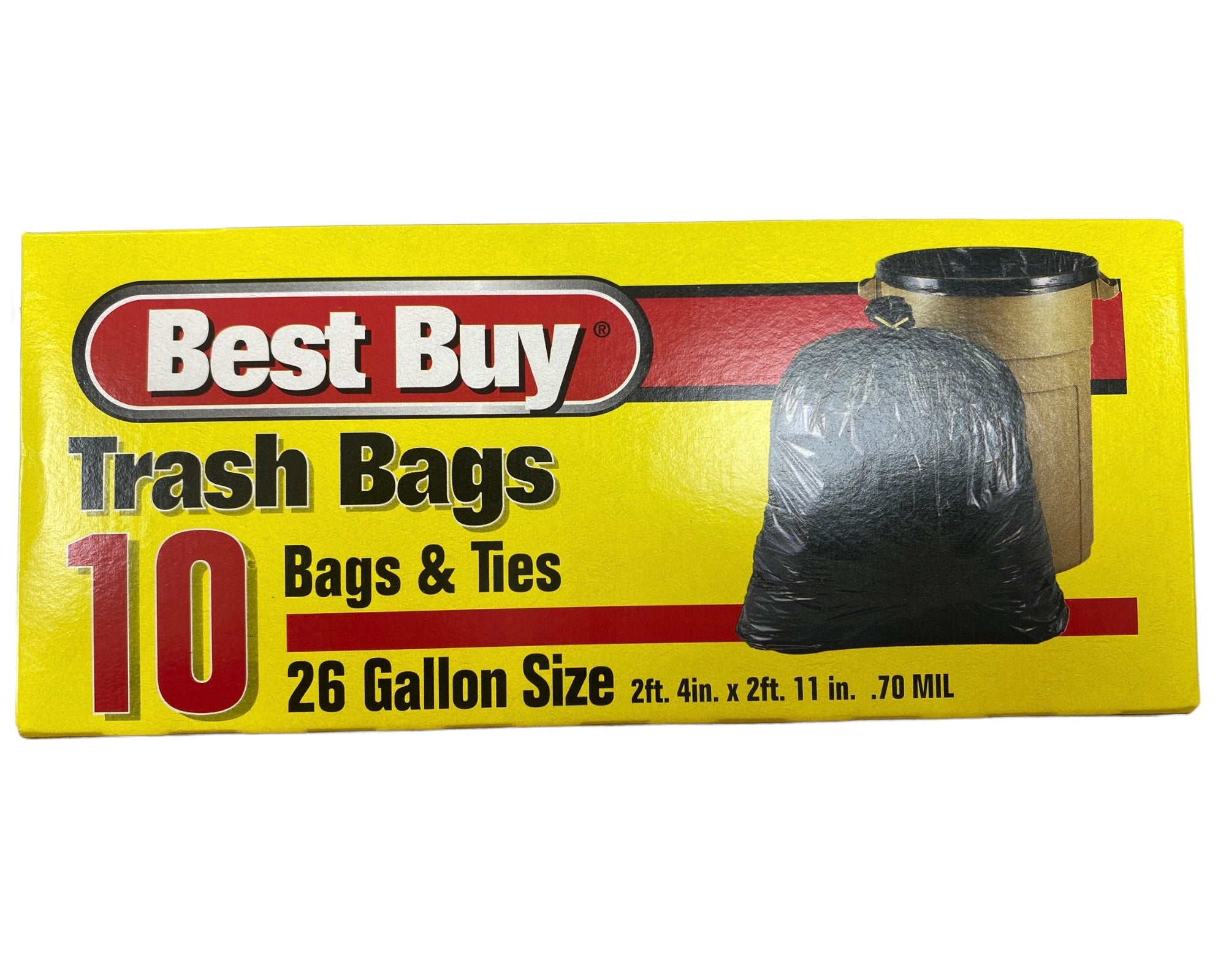 Best Buy 26 Gallon Trash Bags (10 Bags) – ValYou General