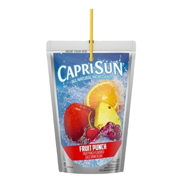 Transparent Juice Boxes : Capri Sun