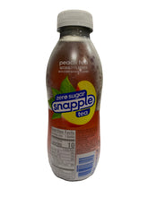 Load image into Gallery viewer, Snapple Peach Tea Zero Sugar 16 fl oz
