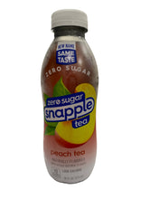 Load image into Gallery viewer, Snapple Peach Tea Zero Sugar 16 fl oz
