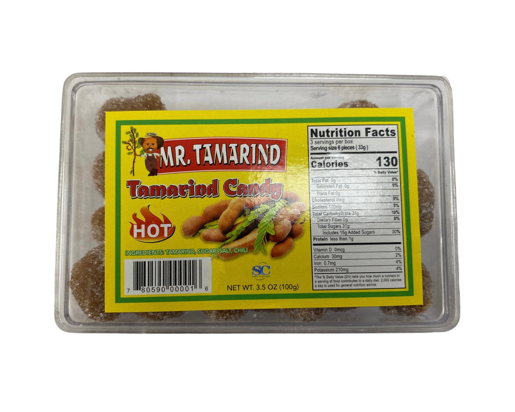 Tamarind Tamarind Candy Hot 3.5 oz