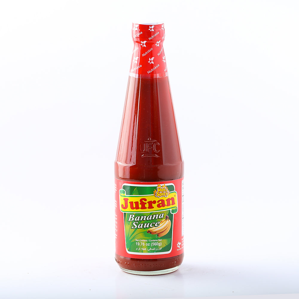 Jufran Banana Sauce Hot Big 20oz (560 g)