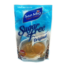 Load image into Gallery viewer, San Mig Sugar Free Coffee - Original (10 sachets)
