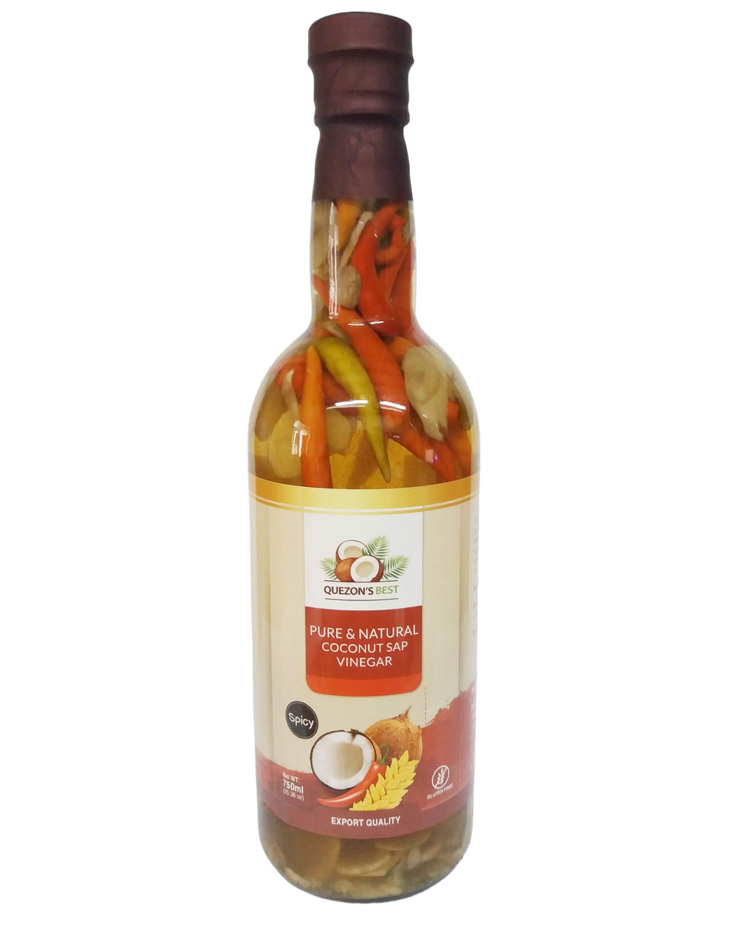 Quezon's Best Spiced Coco Vinegar 750ml