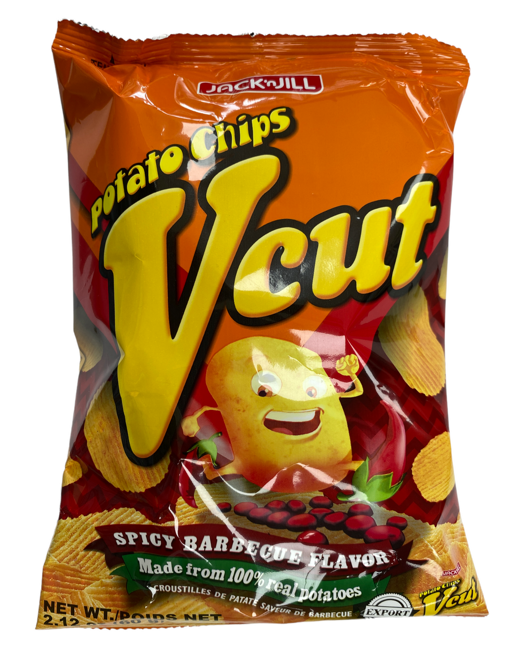Jack N Jill V Cut Potato Chips Spicy Bbq Flavor Pinoy Ako 4583