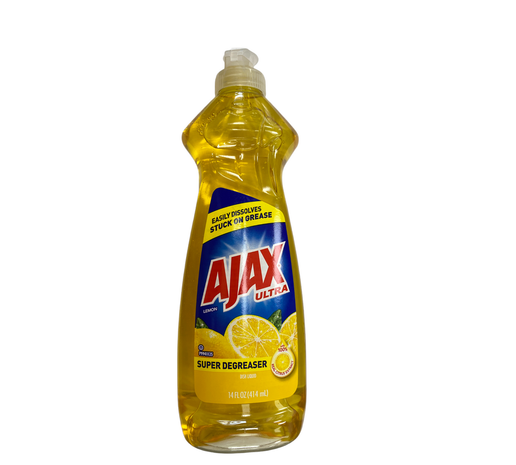 Ajax Dish Soap Lemon 14oz