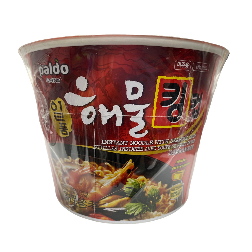 Paldo Instant Noodle with Seafood Soup