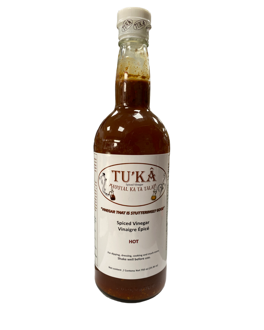 Tuka Spiced Vinegar (Hot) 25.36 oz.