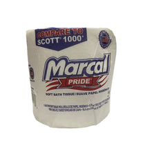 Load image into Gallery viewer, Marcal Pride Toilet Tissue 1000 ONE-PLY SHEETS
