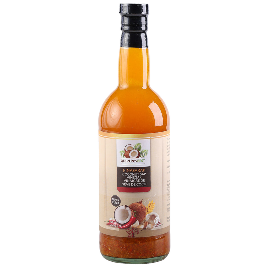 Quezon's Best Pinasarap Coco Sap Vinegar Spicy 750ml