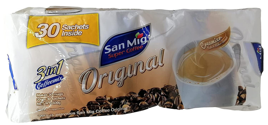 San Mig 3-in-1 Coffee Mix Original (30 sachets)